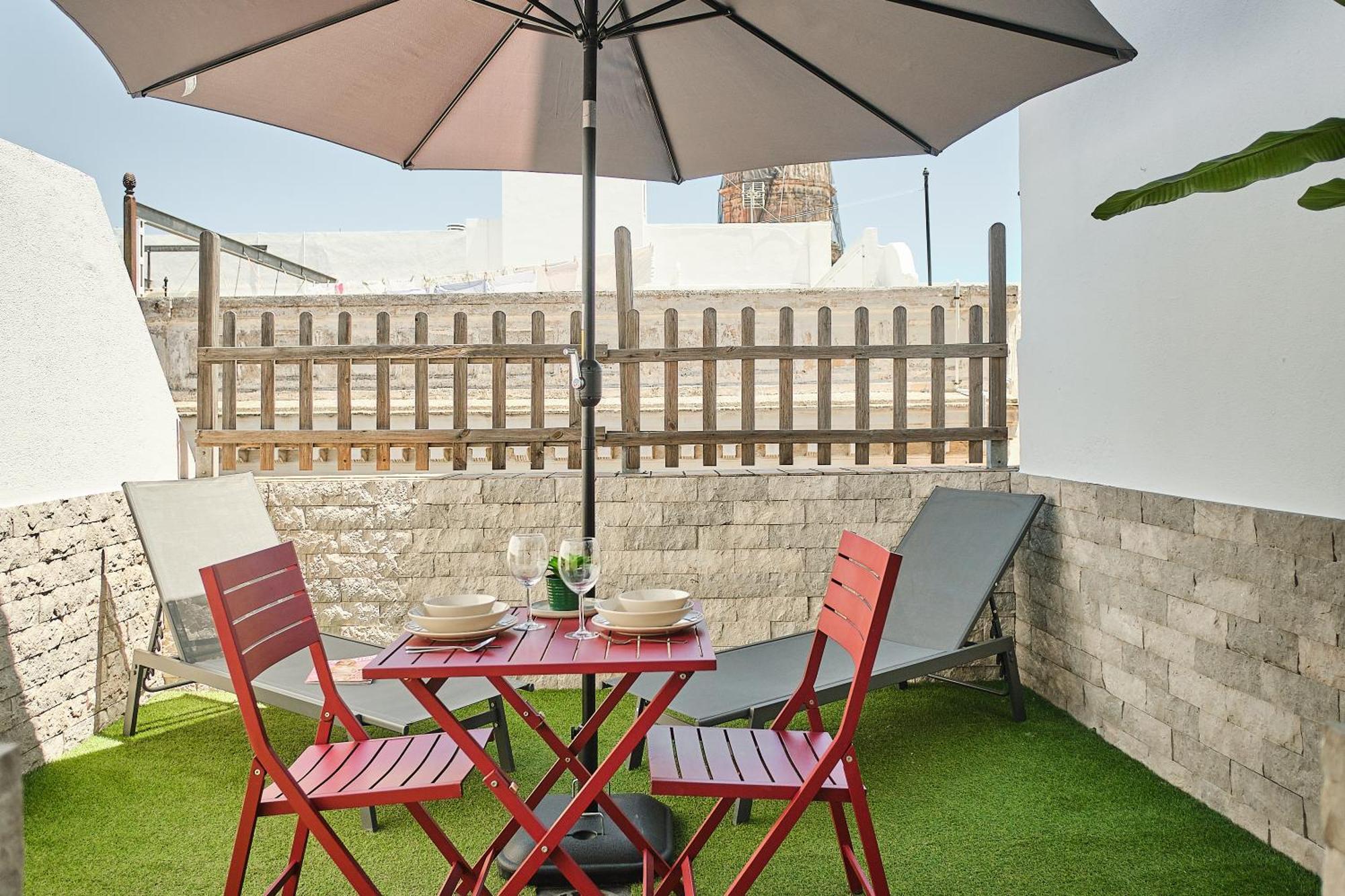 Studio Novena Little Apartments Cádiz Eksteriør billede